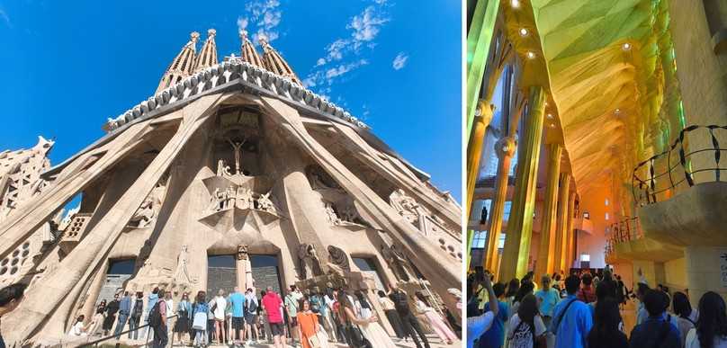 Die einzigartige Basilika „Sagrada Familia“ ist das wohl berühmteste Wahrzeichen Barcelonas. | Foto: B_I/Valdix Die einzigartige Basilika „Sagrada Familia“ ist das wohl berühmteste Wahrzeichen Barcelonas. | Foto: B_I/Valdix