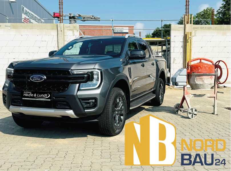 Der neue Ford Ranger ist das Messehighlight bei Häufle & Lundt auf der Nordbau. | Foto: Häufle & Lundt Der neue Ford Ranger ist das Messehighlight bei Häufle & Lundt auf der Nordbau. | Foto: Häufle & Lundt