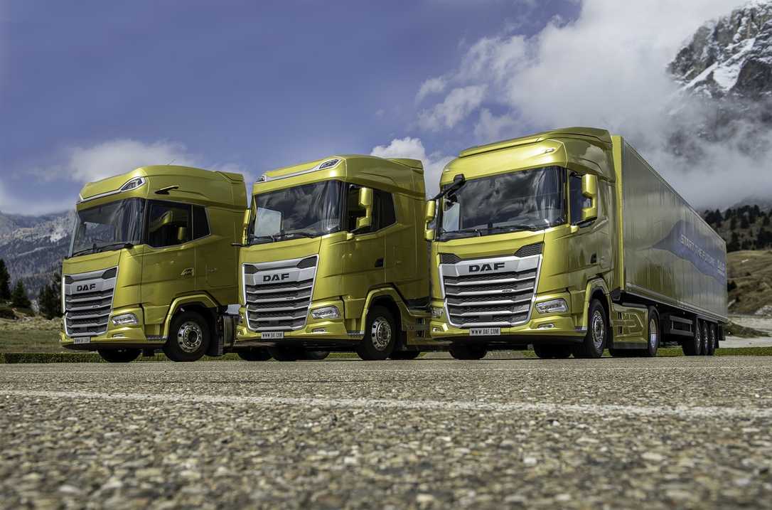 DAF Trucks stellt neue Lkw-Baureihen XF, XG und XG+ für den Fernverkehr vor DAF Trucks stellt neue Lkw-Baureihen XF, XG und XG+ für den Fernverkehr vor
