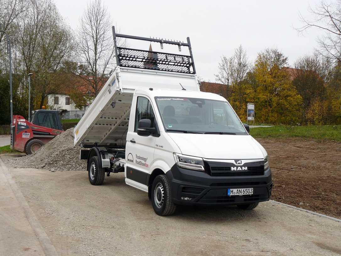 Test MAN TGE 3.140: Leistungsstarker Kipper mit Meiller-Trigenius D202 Test MAN TGE 3.140: Leistungsstarker Kipper mit Meiller-Trigenius D202