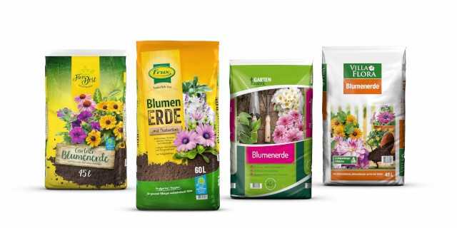 Die Verkaufserden der Marken frux, FlorBest, Villa Flora und GartenWerk umfassen Standard- und Spezialerden, Mulch- und Dekormaterial sowie Dünger sowohl für Kern- als auch Zusatzsortimente. Die Verkaufserden der Marken frux, FlorBest, Villa Flora und GartenWerk umfassen Standard- und Spezialerden, Mulch- und Dekormaterial sowie Dünger sowohl für Kern- als auch Zusatzsortimente.