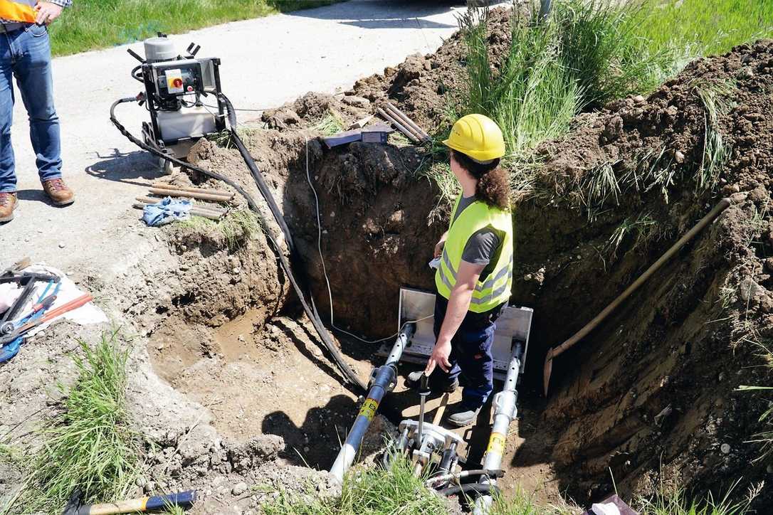 Grubenbohranlage Rexacore: Schnelle und effiziente Verlegung von Leitungen Grubenbohranlage Rexacore: Schnelle und effiziente Verlegung von Leitungen