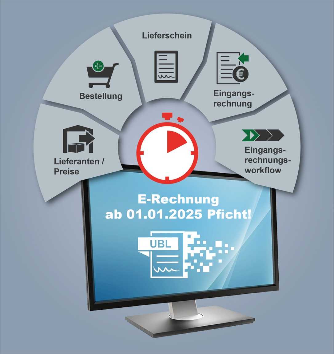 E-Rechnung seit 1. Januar 2025 Pflicht – Was Baustoff-Firmen jetzt tun müssen E-Rechnung seit 1. Januar 2025 Pflicht – Was Baustoff-Firmen jetzt tun müssen