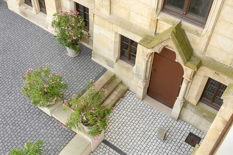 Die Villa Zimmermann wurde unlängst aufwendig saniert | Foto: A. L. Obst & M. Schmieding Die Villa Zimmermann wurde unlängst aufwendig saniert | Foto: A. L. Obst & M. Schmieding