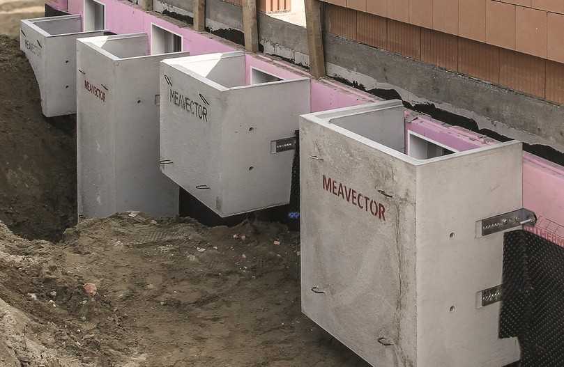 Mea hat das Werk, das den Beton-Lichtschacht „Meavector“ herstellt, übernommen. | Foto: Mea Bausysteme Mea hat das Werk, das den Beton-Lichtschacht „Meavector“ herstellt, übernommen. | Foto: Mea Bausysteme