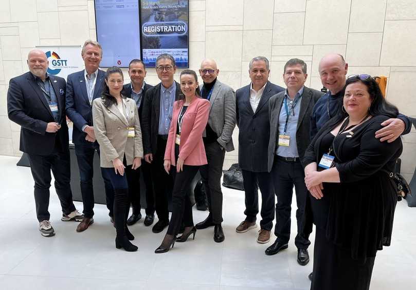 Repräsentanten der Societies bei der European No Dig Berlin 2024 | Foto: GSTT Repräsentanten der Societies bei der European No Dig Berlin 2024 | Foto: GSTT