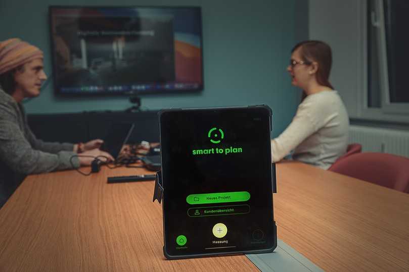 "smart to plan" hilft bei exakten und schnellen Messungen. Alles in einer benutzerfreundlichen App für digitale Aufmaße. | Foto: Foto: Marc Erwin Patzer "smart to plan" hilft bei exakten und schnellen Messungen. Alles in einer benutzerfreundlichen App für digitale Aufmaße. | Foto: Foto: Marc Erwin Patzer