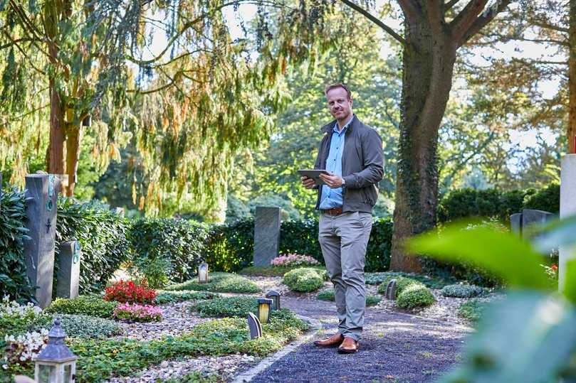 Stefan Schumacher: "Es ist entscheidend, dass Personen vor Ort am Baum die Informationen eintragen und abrufen können, auch wenn sie offline sind." | Foto: PBSGEO GmbH Stefan Schumacher: "Es ist entscheidend, dass Personen vor Ort am Baum die Informationen eintragen und abrufen können, auch wenn sie offline sind." | Foto: PBSGEO GmbH