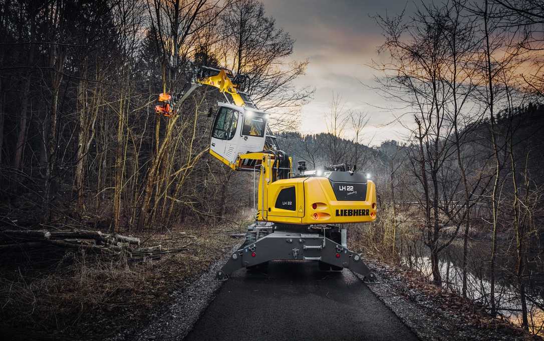 Liebherr zeigt vier Maschinen auf der Forstmesse Luzern Liebherr zeigt vier Maschinen auf der Forstmesse Luzern
