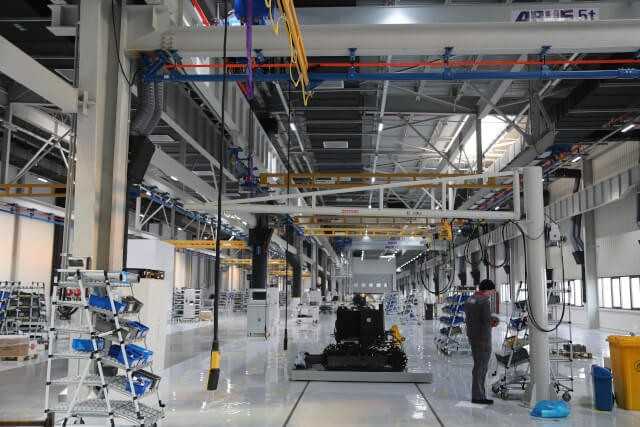 Am Standort Pinghu produziert die Wacker Neuson Group künftig Mini- und Kompaktbagger sowie Baugeräte überwiegend für den chinesischen und südostasiatischen Markt. | Fotos: Wacker Neuson Am Standort Pinghu produziert die Wacker Neuson Group künftig Mini- und Kompaktbagger sowie Baugeräte überwiegend für den chinesischen und südostasiatischen Markt. | Fotos: Wacker Neuson