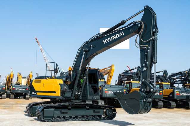 Mit KI-Personenerkennung: Hyundai stellt neuen 21-Tonnen-Bagger vor