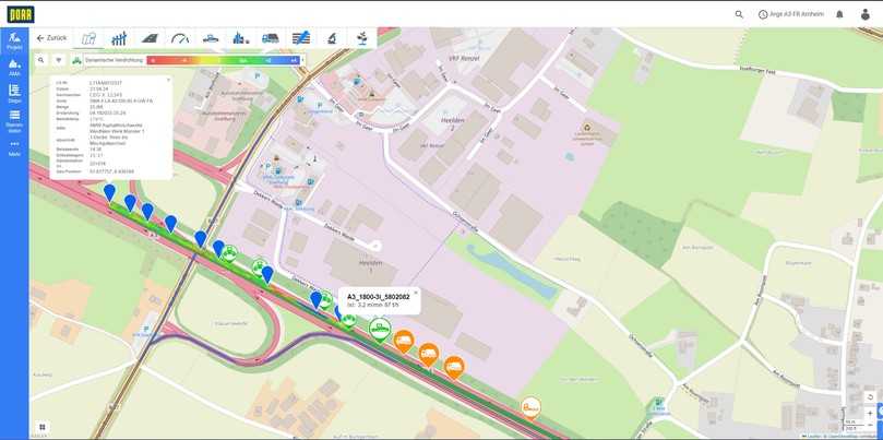 Smart Site One (SSO) dient zur Kommunikation mit der Mischanlange und als zentrale Plattform für die Erfassung und Vernetzung der Daten aus anderen digitalen Tools. | Foto: Porr Smart Site One (SSO) dient zur Kommunikation mit der Mischanlange und als zentrale Plattform für die Erfassung und Vernetzung der Daten aus anderen digitalen Tools. | Foto: Porr