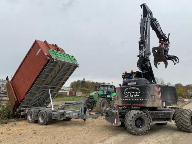 Hier ist der Traktor überflüssig. Hier ist der Traktor überflüssig.