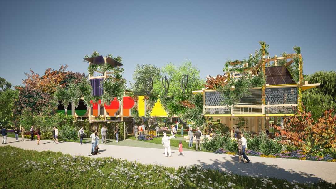 Deutscher Garten auf der Floriade Expo 2022 Deutscher Garten auf der Floriade Expo 2022