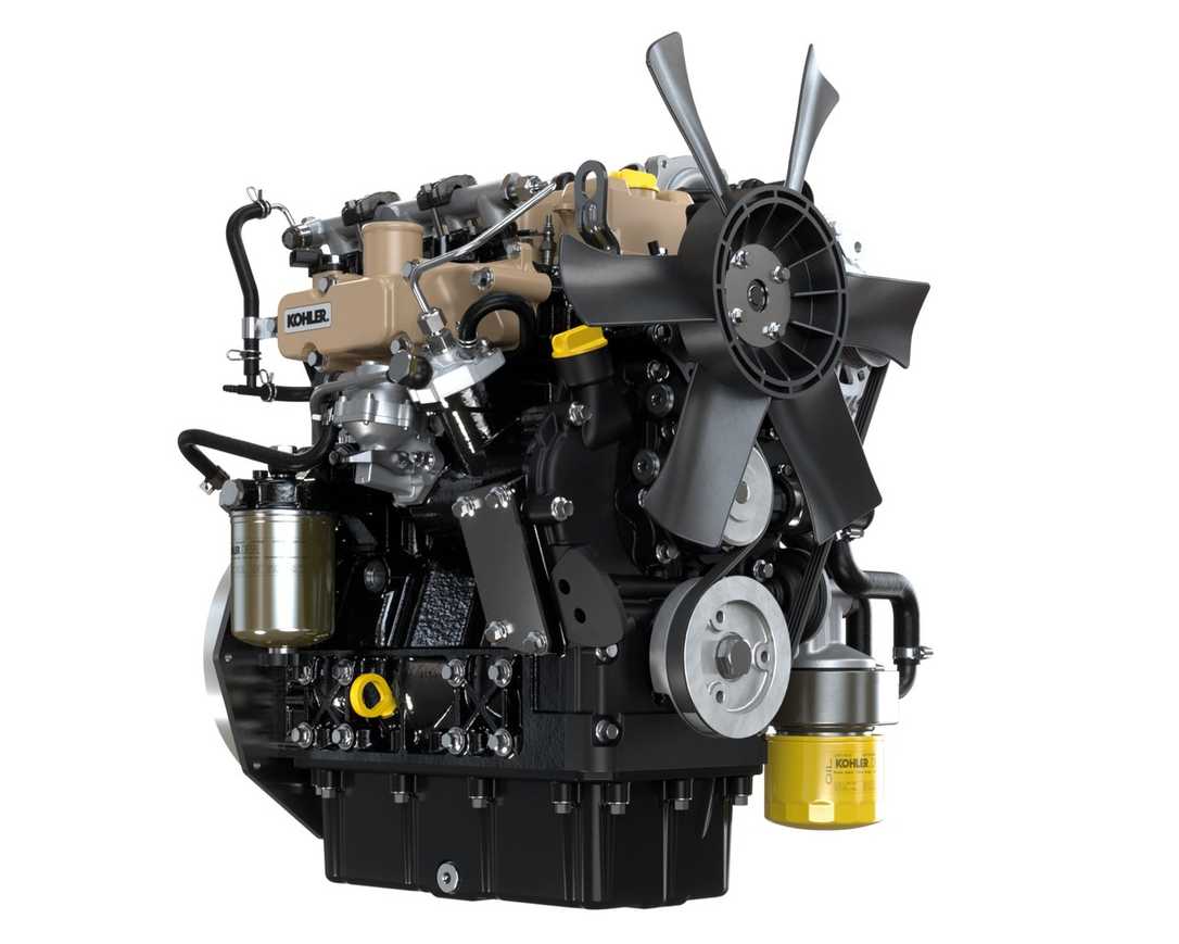 Kohlers KSD-Dieselmotoren passen flexibel in jede Baumaschine Kohlers KSD-Dieselmotoren passen flexibel in jede Baumaschine