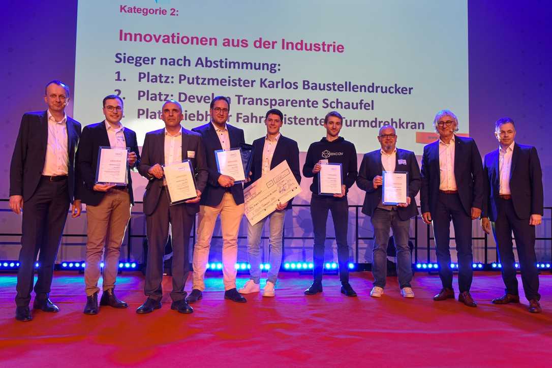 VDBUM-Förderpreis 2024 geht an PST Spezialtiefbau Süd, Excav UG und Putzmeister VDBUM-Förderpreis 2024 geht an PST Spezialtiefbau Süd, Excav UG und Putzmeister