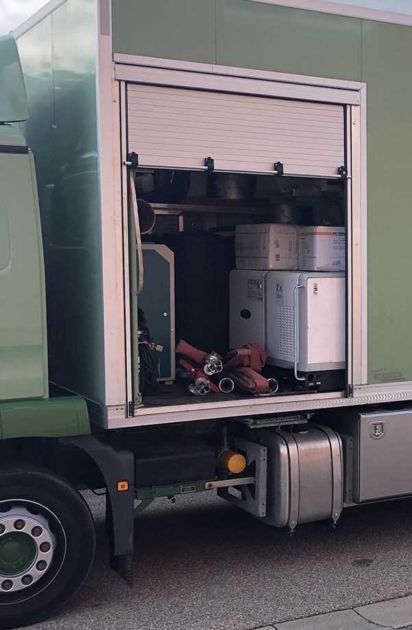 Neben der fachlichen Expertise verfügt Geiger Kanaltechnik auch über moderne technische Anlagen, um Auskleidungen mit Schlauchlining oder Reparaturen mit Robotertechnik auszuführen. | Foto: Geiger Kanaltechnik Neben der fachlichen Expertise verfügt Geiger Kanaltechnik auch über moderne technische Anlagen, um Auskleidungen mit Schlauchlining oder Reparaturen mit Robotertechnik auszuführen. | Foto: Geiger Kanaltechnik
