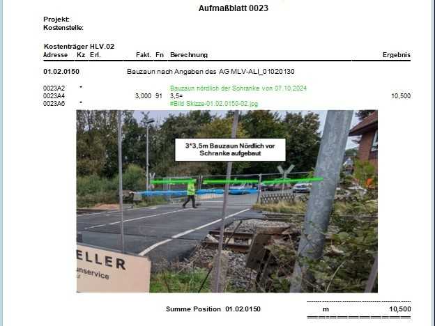 Darstellung von Anlagen (Fotos) in den Aufmaßblättern in MWM-Libero | Foto: Gebr. Echterhoff GmbH & Co. KG Darstellung von Anlagen (Fotos) in den Aufmaßblättern in MWM-Libero | Foto: Gebr. Echterhoff GmbH & Co. KG