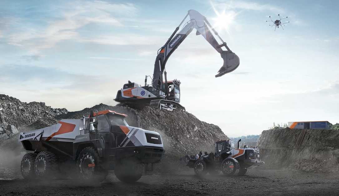 Doosan Smart Construction Xitecloud-Plattform für digitale Baustelle Doosan Smart Construction Xitecloud-Plattform für digitale Baustelle