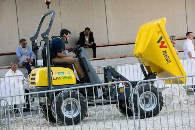 Wacker Neuson stellt Elektro-Raddumper vor Wacker Neuson stellt Elektro-Raddumper vor