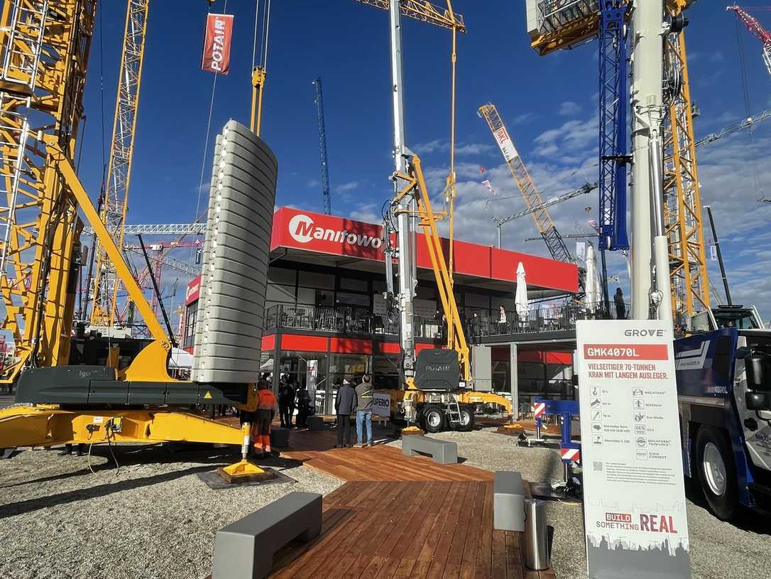 bauma 2025: Manitowoc stellt neue Hybrid-Krane vor bauma 2025: Manitowoc stellt neue Hybrid-Krane vor
