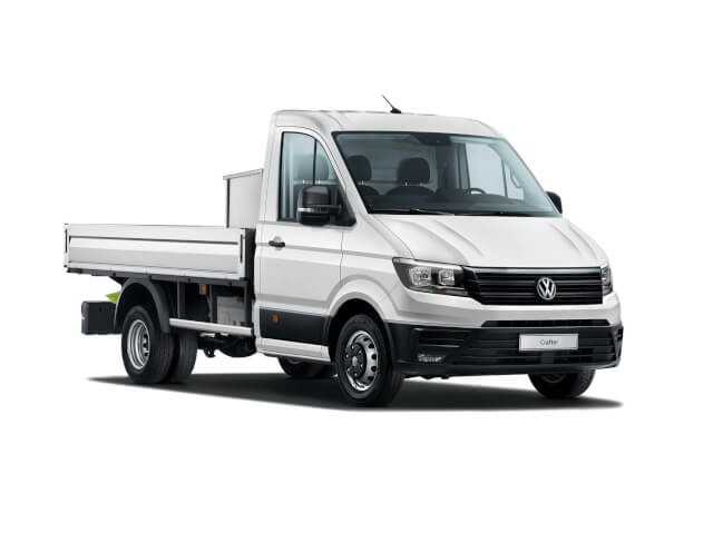 Der schnittige VW Crafter sorgt durch viele Assistenzsystemen für Aufsehen. | Foto: VW Der schnittige VW Crafter sorgt durch viele Assistenzsystemen für Aufsehen. | Foto: VW