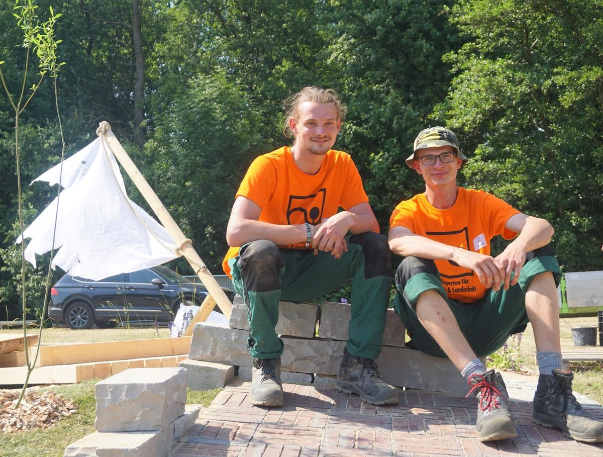 5 - Die Landesmeister Mecklenburg-Vorpommern, Max Keler (l.) und Niclas Grapentin. | Foto: Christian Habel
