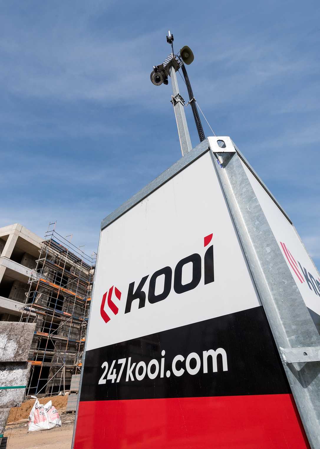 Video-Überwachung zum Schutz vor Diebstahl am Bau: Kooi Security auf der Nordbau Video-Überwachung zum Schutz vor Diebstahl am Bau: Kooi Security auf der Nordbau
