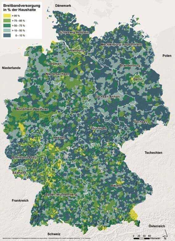 Deutschlands digitaler Flickenteppich: Standort-Risiko Internet? Deutschlands digitaler Flickenteppich: Standort-Risiko Internet?