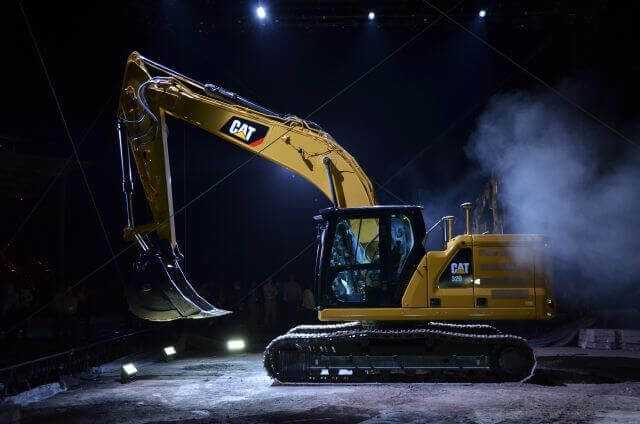 Caterpillar stellt neue Raupenbagger-Generation vor Caterpillar stellt neue Raupenbagger-Generation vor