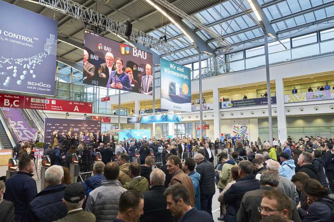 BAU 2025: Messe-Eröffnung in München unter neuen Vorzeichen BAU 2025: Messe-Eröffnung in München unter neuen Vorzeichen