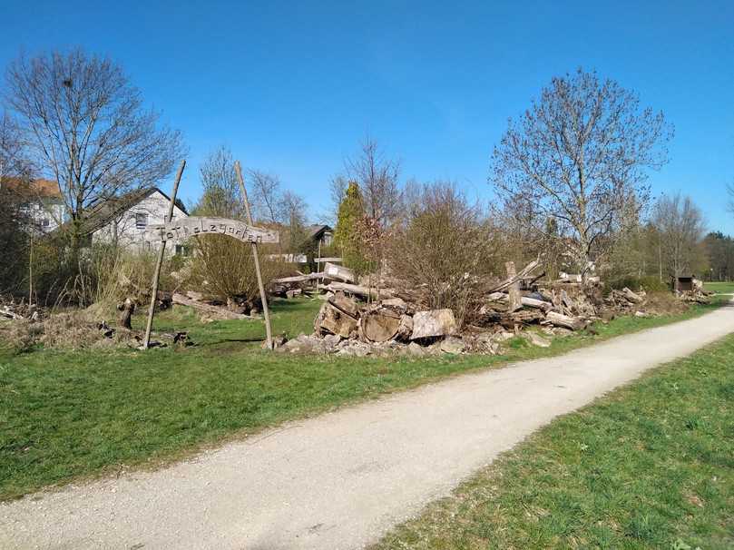 Totholzgarten Schwabach. | Foto: Stadt Stein Totholzgarten Schwabach. | Foto: Stadt Stein