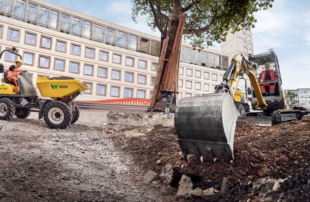 Deutsche Baumaschinenindustrie steigert Umsatz im Jahresvergleich um drei Prozent Deutsche Baumaschinenindustrie steigert Umsatz im Jahresvergleich um drei Prozent