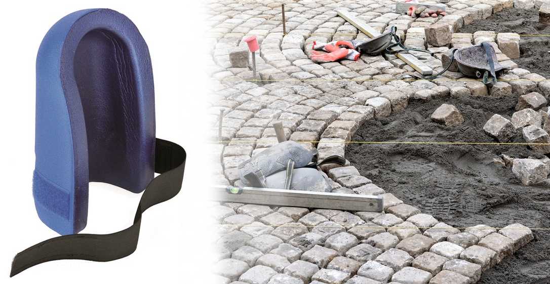 Knieschoner "Ultra" von Nierhaus bietet Schutz bei allen knieenden Tätigkeiten Knieschoner "Ultra" von Nierhaus bietet Schutz bei allen knieenden Tätigkeiten