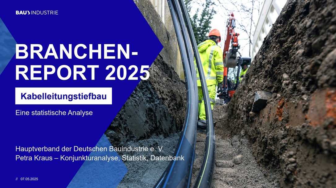 Branchenreport 2025 Kabelleitungstiefbau erschienen Branchenreport 2025 Kabelleitungstiefbau erschienen