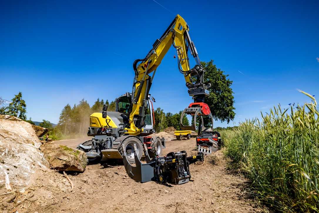 Wacker Neuson mit neuem Mobilbagger und Zero Emission auf der Demopark 2023 Wacker Neuson mit neuem Mobilbagger und Zero Emission auf der Demopark 2023