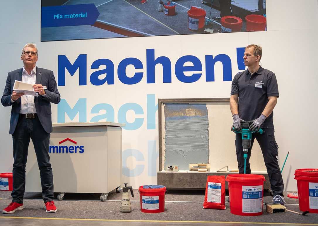 Nordbau 2023: Remmers präsentiert Neuentwicklungen im Bautenschutz Nordbau 2023: Remmers präsentiert Neuentwicklungen im Bautenschutz