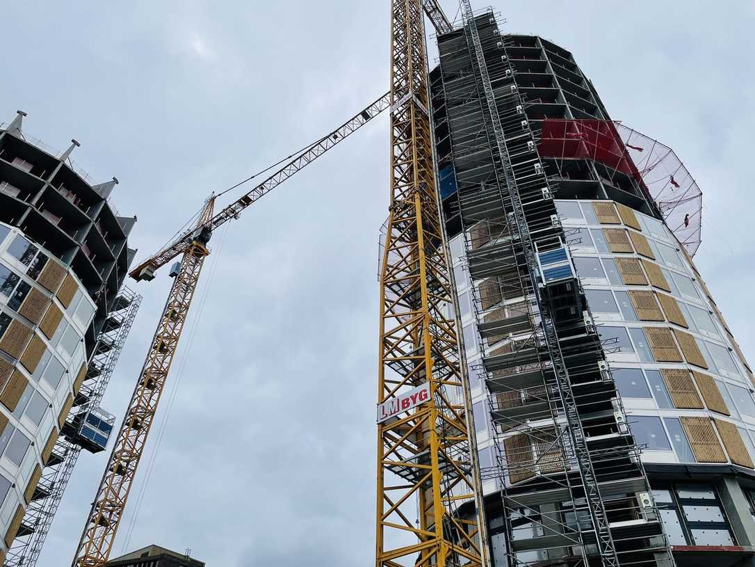 Bau der Kaktus-Türme in Kopenhagen mit Aufzug-Lösungen von Geda Bau der Kaktus-Türme in Kopenhagen mit Aufzug-Lösungen von Geda