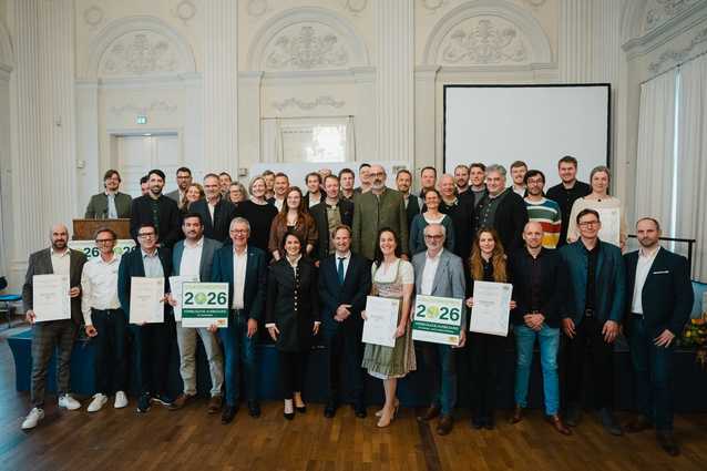 Staatsehrenpreis für gärtnerische Ausbildungsbetriebe