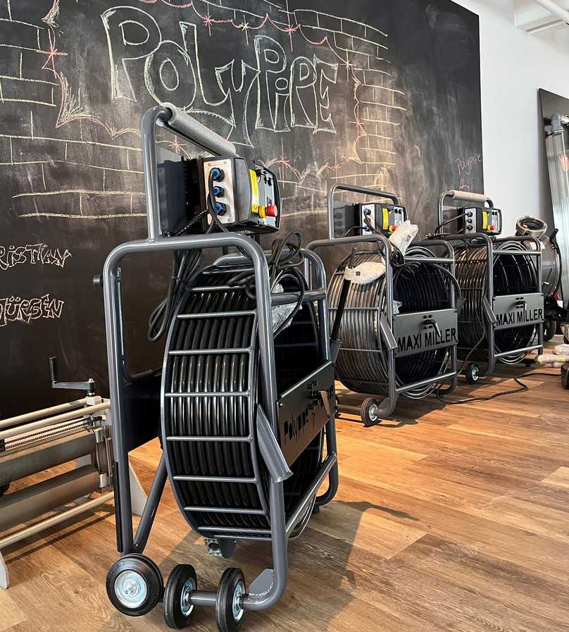 Am neuen Standort in Krefeld sind Produkte rund um die moderne Sanierung, Reinigung und Inspektion erhältlich. | Foto: Polypipe Am neuen Standort in Krefeld sind Produkte rund um die moderne Sanierung, Reinigung und Inspektion erhältlich. | Foto: Polypipe