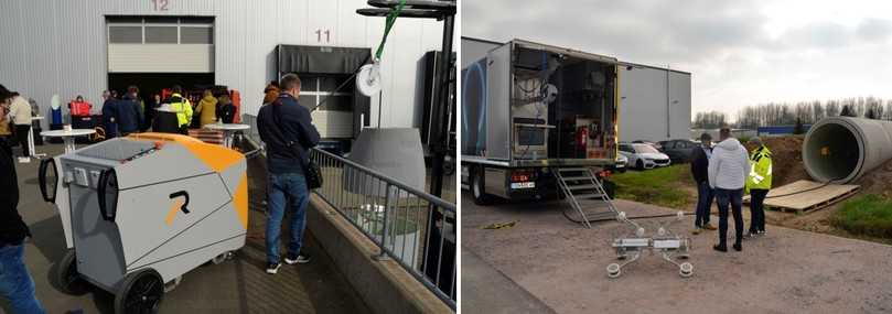 Am zweiten Tag der Veranstaltung konnten sich die Besucher am Reline-Firmensitz in Rohrbach über die Produkte und das Werk informieren. | Foto: B_I/Valdix Am zweiten Tag der Veranstaltung konnten sich die Besucher am Reline-Firmensitz in Rohrbach über die Produkte und das Werk informieren. | Foto: B_I/Valdix