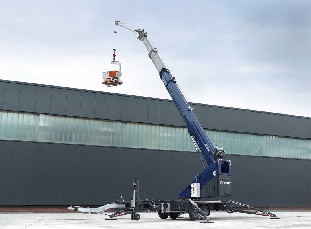 Nordbau 2022: Böcker zeigt neuen Elektro-Anhängerkran AHK 36e Nordbau 2022: Böcker zeigt neuen Elektro-Anhängerkran AHK 36e