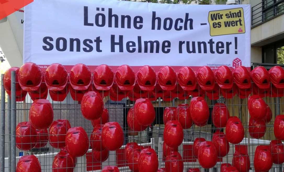 Tarifkonflikt am Bau: Verhärtete Fronten zu Beginn der Schlichtung Tarifkonflikt am Bau: Verhärtete Fronten zu Beginn der Schlichtung