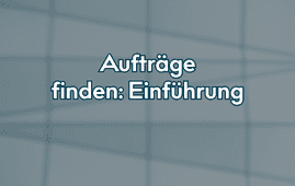 Aufträge finden