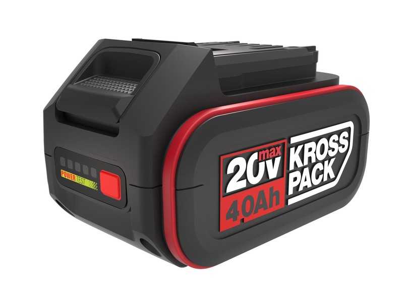 Das Krosspack Akku-System liefert mit 20-Volt die optimale Energie für den neuen Schlagschrauber und andere Akkuwerkzeuge von Kress. | Foto: Kress Das Krosspack Akku-System liefert mit 20-Volt die optimale Energie für den neuen Schlagschrauber und andere Akkuwerkzeuge von Kress. | Foto: Kress