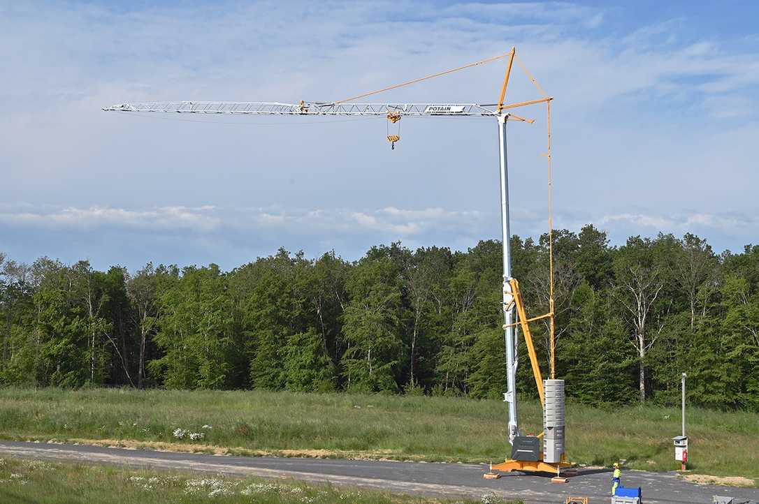Krane: Potain eröffnet Evy-Baureihe mit neuem Selbstmontagekran Krane: Potain eröffnet Evy-Baureihe mit neuem Selbstmontagekran
