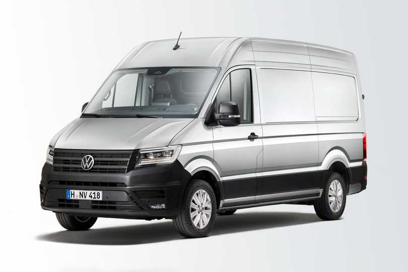 Optisch ist der VW Crafter nach wie vor ein schnittiges Transporter-Modell und ein echter Hingucker. | Foto: BH Optisch ist der VW Crafter nach wie vor ein schnittiges Transporter-Modell und ein echter Hingucker. | Foto: BH