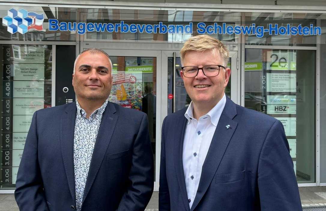 Baugewerbeverband Schleswig-Holstein bekommt neuen Hauptgeschäftsführer Baugewerbeverband Schleswig-Holstein bekommt neuen Hauptgeschäftsführer