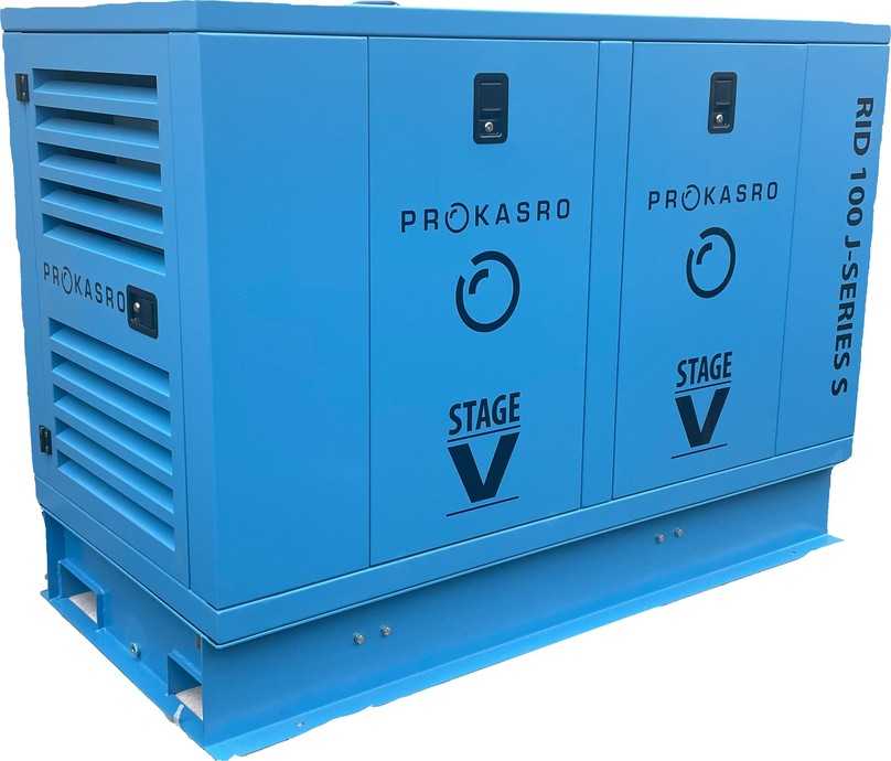 Stage V-100-kVA-Generator mit der aktuell höchstmöglichen Abgasnorm gemäß der EU-Abgasverordnung Stufe V, exklusiv erhältlich bei Prokasro | Foto: Prokasro Stage V-100-kVA-Generator mit der aktuell höchstmöglichen Abgasnorm gemäß der EU-Abgasverordnung Stufe V, exklusiv erhältlich bei Prokasro | Foto: Prokasro