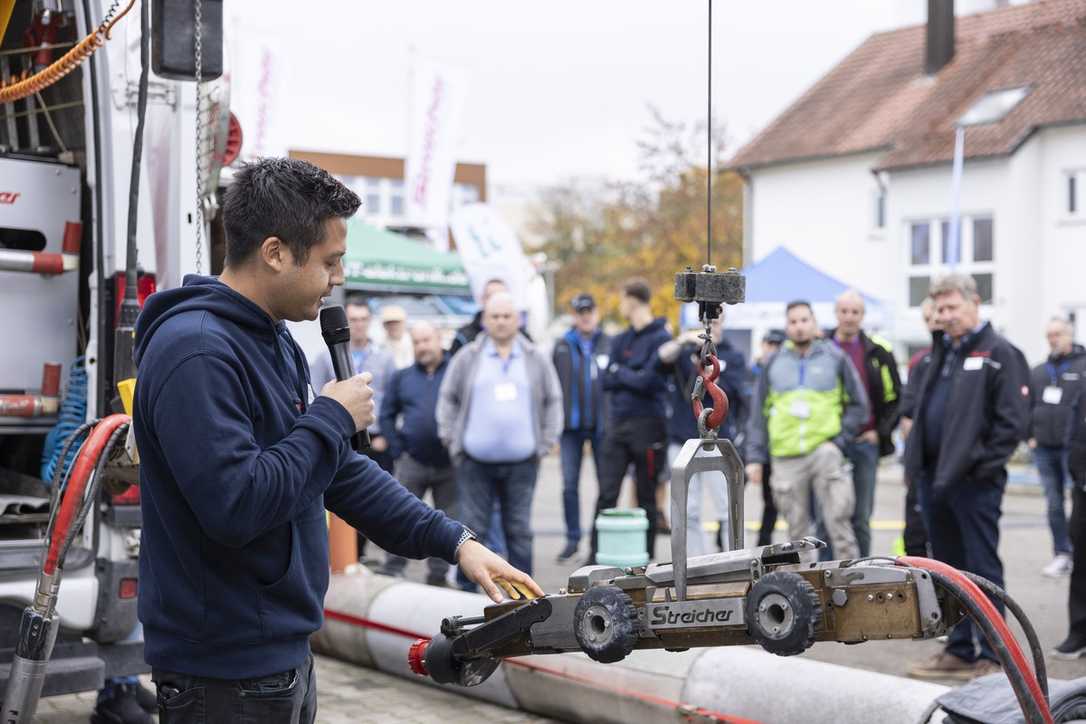 Anwendertreffen bei Streicher Kanalsysteme in Kressbronn Anwendertreffen bei Streicher Kanalsysteme in Kressbronn